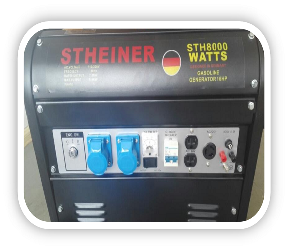 Electric generator Stheiner® Model-STH 8000